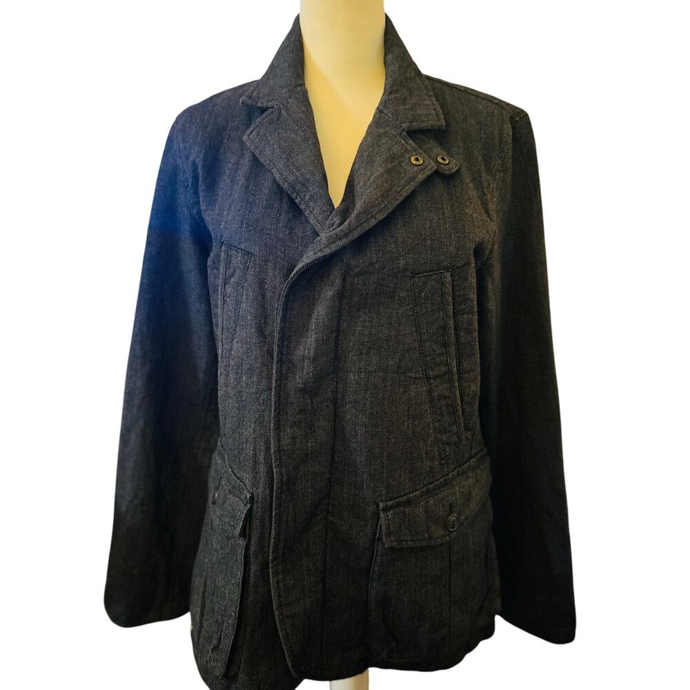 Label of Graded Goods Dark Denim Utility Jacket, Men's Size Small